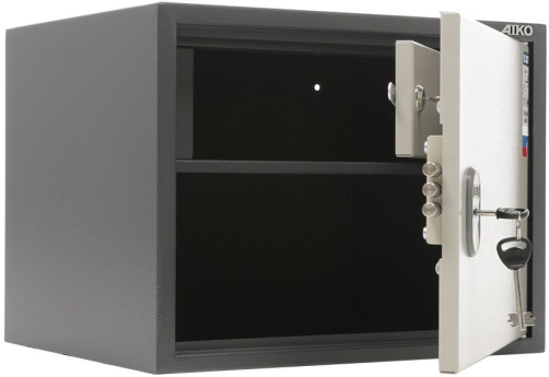 Шкаф бухгалтерский МФ1002, цвет графит + светло-серый