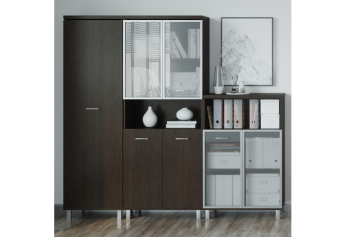 Группа шкафов Шервуд, цвет венге