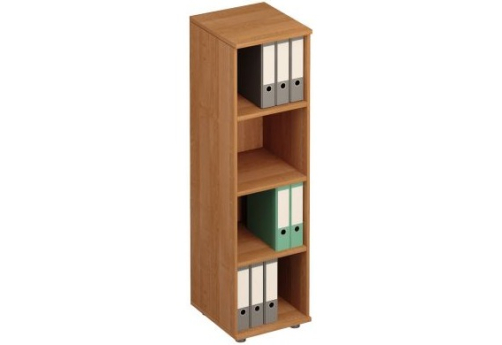 Стеллаж средний узкий Тарли, цвет ольха