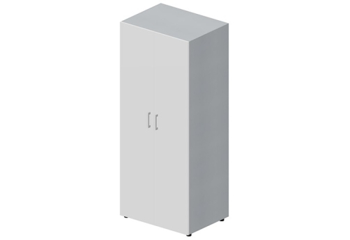 Гардероб глубокий Киви, цвет белый