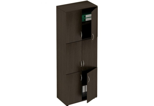 Шкаф для документов 6 дверей Тарли, цвет венге