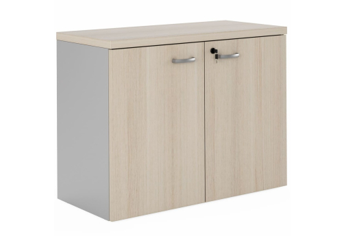 Шкаф низкий закрытый Романо, цвет дуб