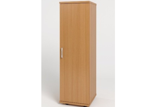 Шкаф средний узкий закрытый, цвет бук