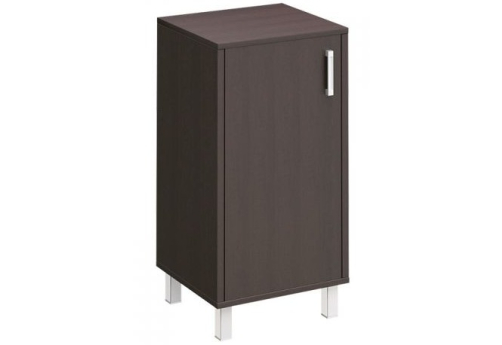 Шкаф низкий узкий левый без замка Сидней, цвет венге