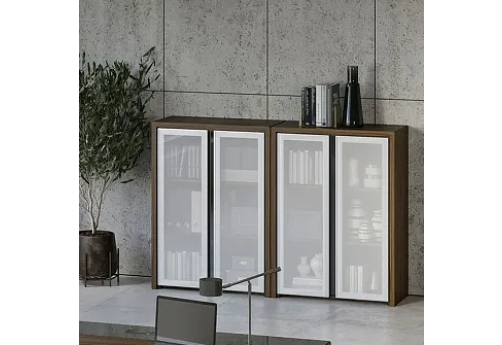 Группа шкафов Дисент, цвет орех