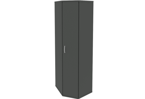 Шкаф угловой Нотте, цвет антрацит