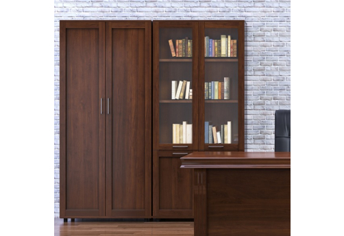 Группа шкафов Оливия, цвет темный орех