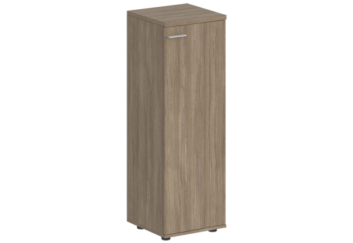 Шкаф средний с задней стенкой HDF правый Индиго Вуд, цвет дуб темный