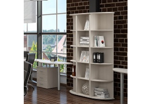 Стеллаж составной Корсо, цвет дуб молочный