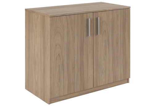 Креденция с древесным фасадом, цвет вяз