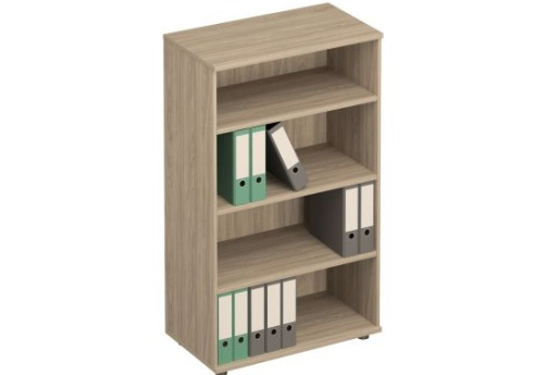 Стеллаж средний широкий Тарли, цвет вяз светлый