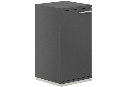 Шкаф левый 2 уровня Фламинго, цвет антрацит