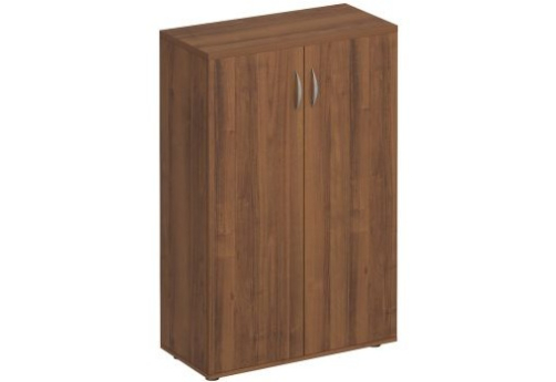 Шкаф для документов закрытый Прайм, цвет орех