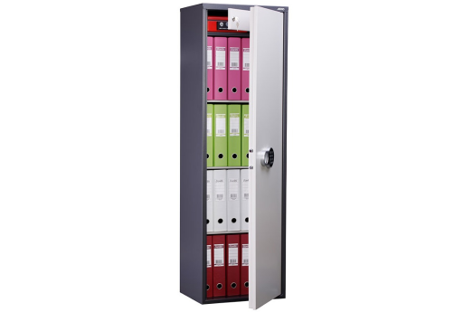 Шкаф бухгалтерский МФ1012, цвет графит + светло-серый