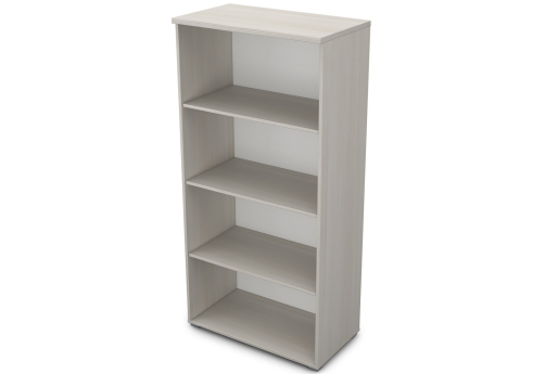 Стеллаж средний Платинум Персонал, цвет слоновая кость