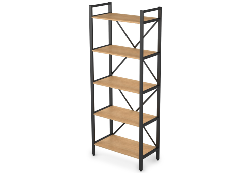 Стеллаж одиночный, цвет романо