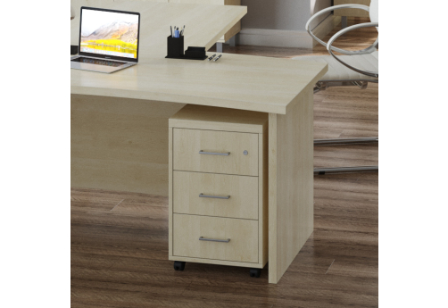 Тумба подкатная Грация, цвет клен