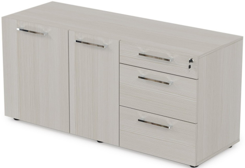 Тумба сервисная с ящиками Кенвуд Конференц, цвет слоновая кость