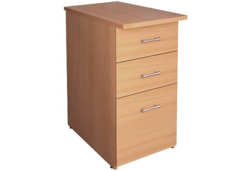 Тумба приставная (3 ящика) КР-КМ37, цвет бук