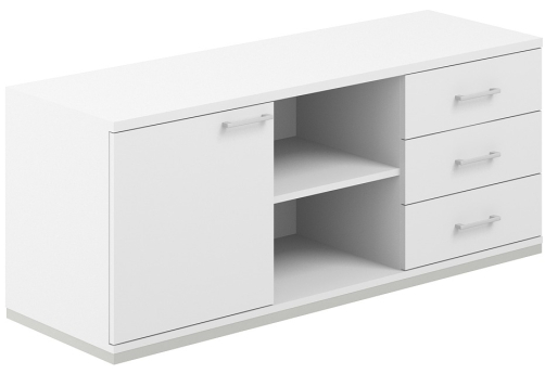 Тумба сервисная Фламинго, цвет белый