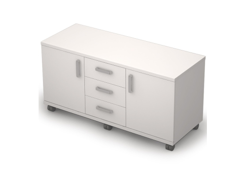 Приставка подкатная, цвет белый