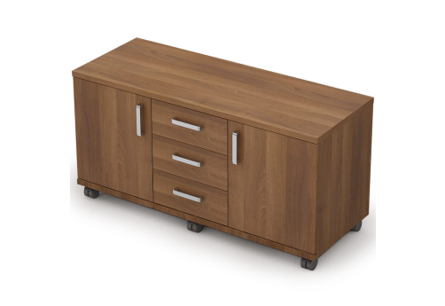 Тумба подкатная сервисная Деко, цвет шамони темный