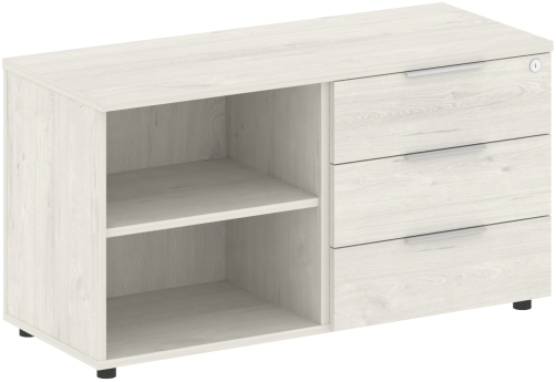 Тумба сервисная/опорная, цвет дуб наварра