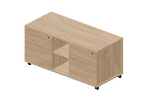 Тумба сервисная левая Киви, цвет светлый дуб