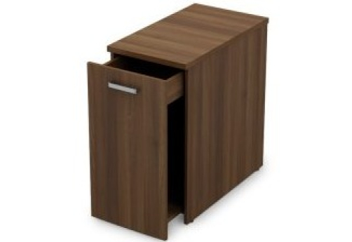 Тумба с выкатной секцией Деко, цвет шамони темный