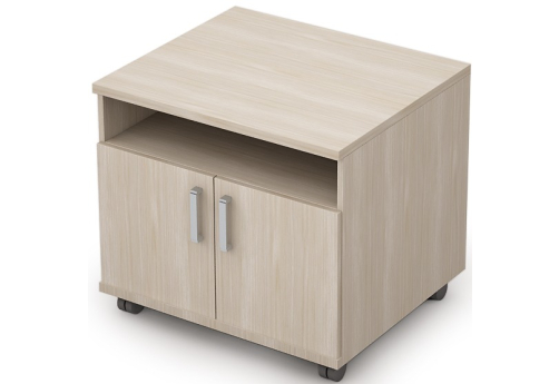 Тумба для оргтехники, цвет шамони светлый
