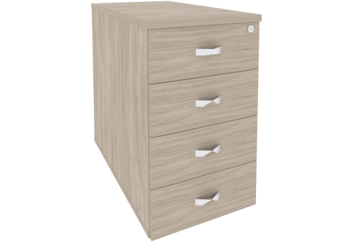 Тумба приставная/опорная, цвет дуб аттик