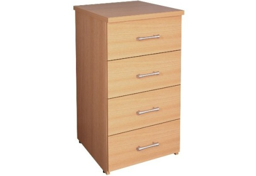 Тумба приставная (4 ящика), цвет бук