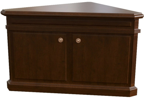 Приставка угловая левая, цвет темный орех