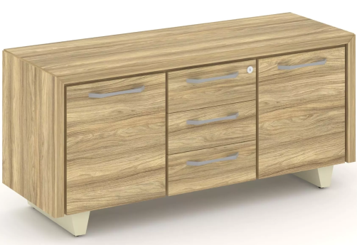 Греденция с ящиками, цвет гикори