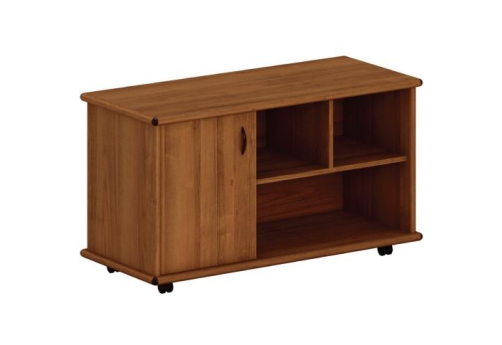 Тумба для оргтехники Мансберг, цвет орех