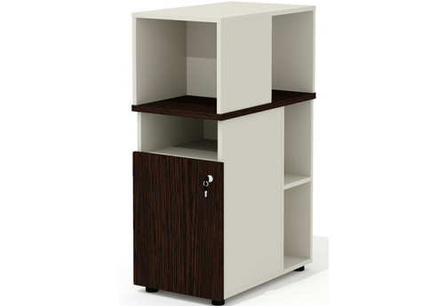 Тумба приставная Некста, цвет венге + беж