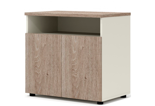 Тумба сервисная Некста, цвет дуб + беж