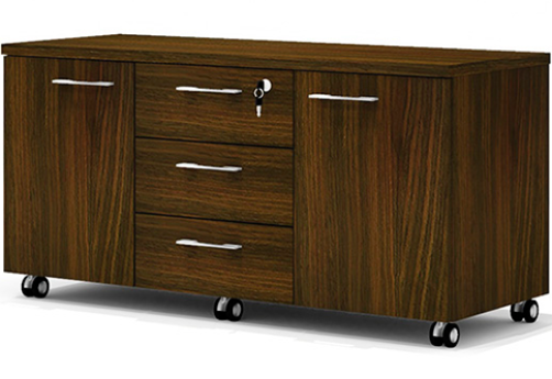 Тумба сервисная мобильная Адриатика, цвет дуб жженый