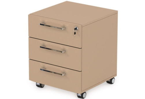 Тумба мобильная Кенвуд Конференц, цвет мокко