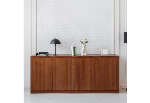 Греденция (4 двери) Сопрано, цвет орех Италия