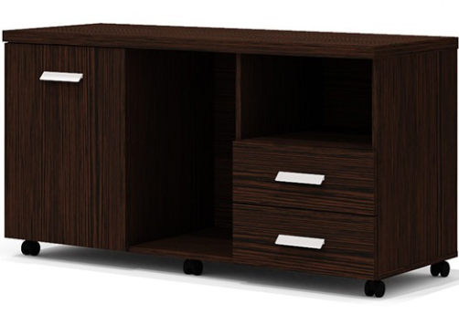 Тумба сервисная мобильная Хадсон, цвет венге