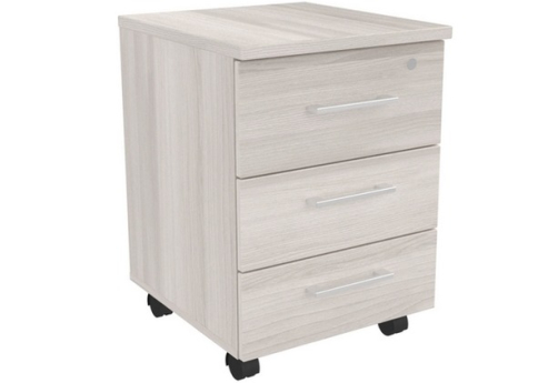 Тумба подкатная Вельвет, цвет светлый дуб