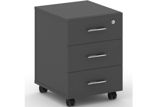 Тумба мобильная Милтон, цвет базальт