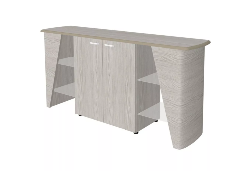 Греденция с глухими фасадами, цвет светлый мокко + беж