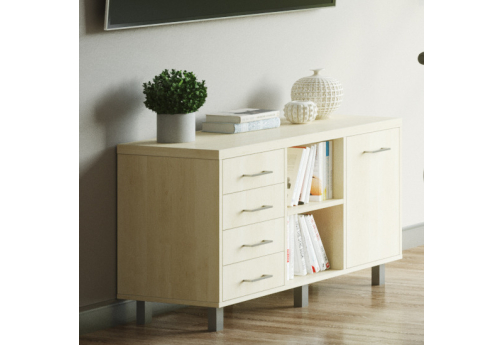 Тумба сервисная Грация, цвет клен