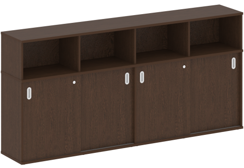 Шкаф-купе приставной/опорный, цвет венге