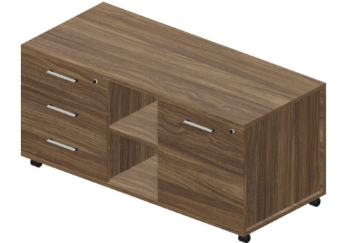 Тумба сервисная усиленная левая Кристо Директ, цвет орех