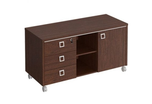 Тумба для оргтехники Денвер, цвет венге