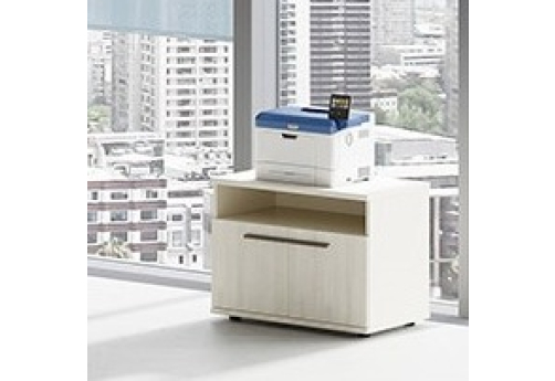 Тумба под оргтехнику, цвет дуб шамони светлый