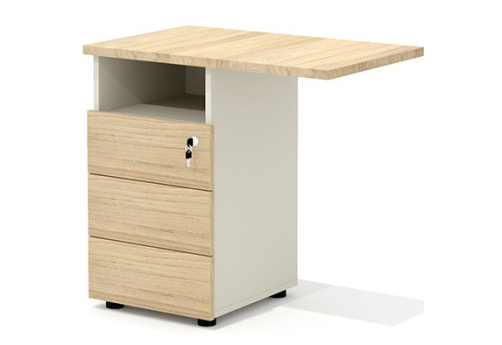 Тумба приставная Некста, цвет вяз + беж